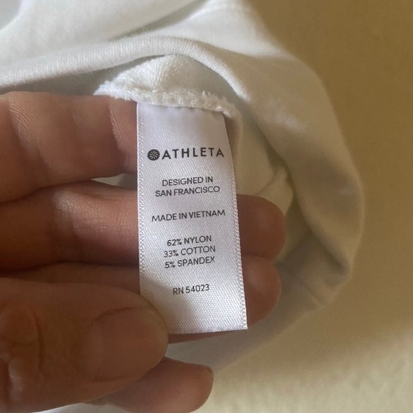 Athleta Be Open Cutout French Terry Tee - Picture 8 of 8